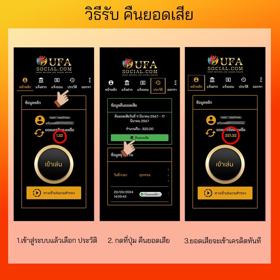 โปรโมชั่นคืนยอดเสีย